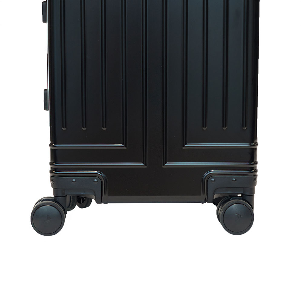 Alezar Lux Aluminium Travel Bag Black 24